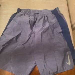 Nike Blue running shorts